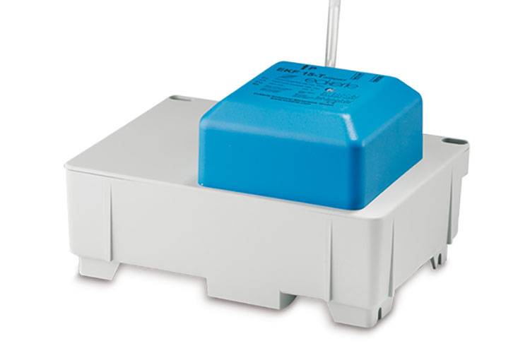 Eckerle EKF15-T Kondensatpumpe ohne Neutralisation für Gas- Brennwert- Heizungen mit niedriger Wanne