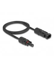 Delock DL4 Solar Flachbandkabel Stecker zu Buchse 1 m schwarz 1 m Schwarz