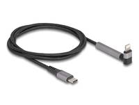 DELOCK - Daten- und Ladekabel USB Type-C zu Lightning für iPhone iPad iPod gewinkelt mit