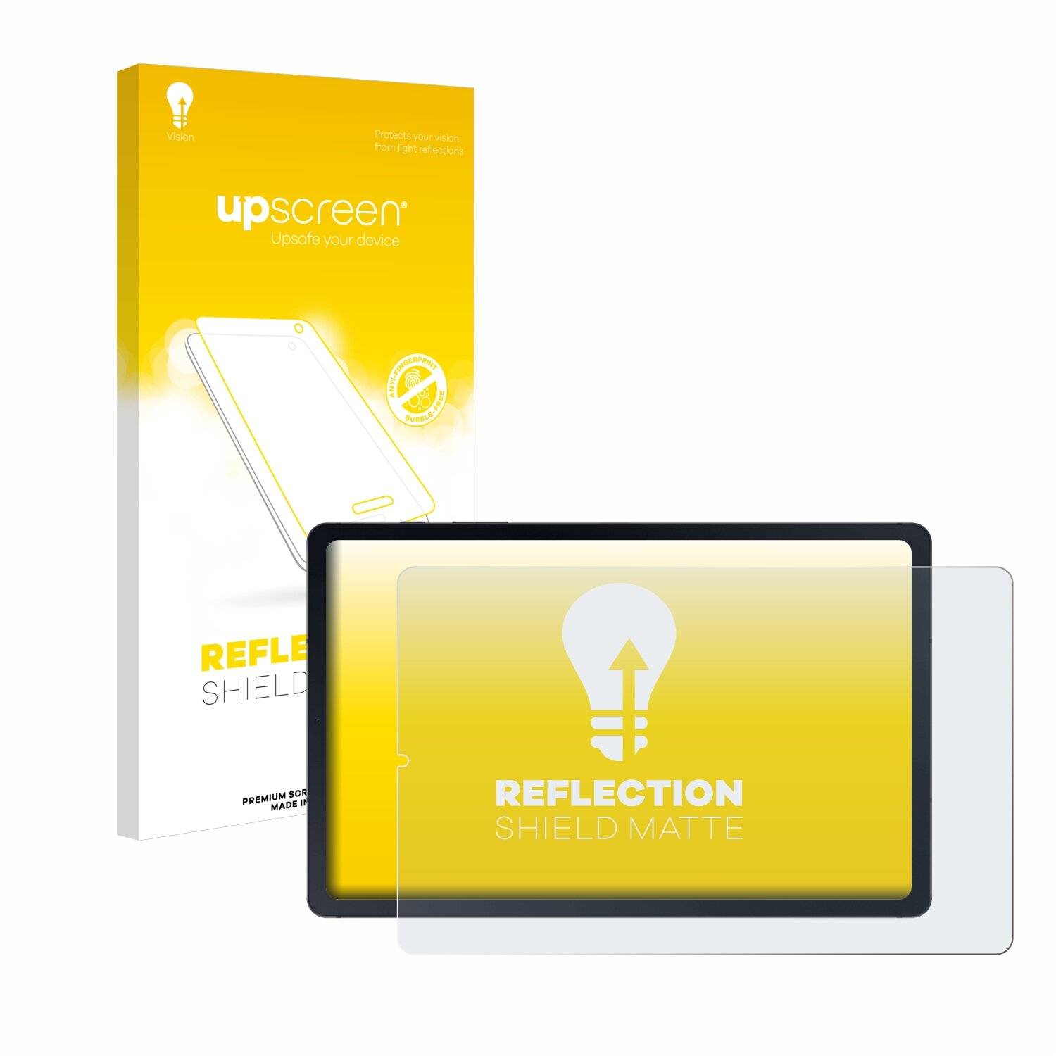 upscreen Reflection Shield Matt Schutzfolie für Samsung Galaxy Tab S6 Lite WiFi 2020 (im