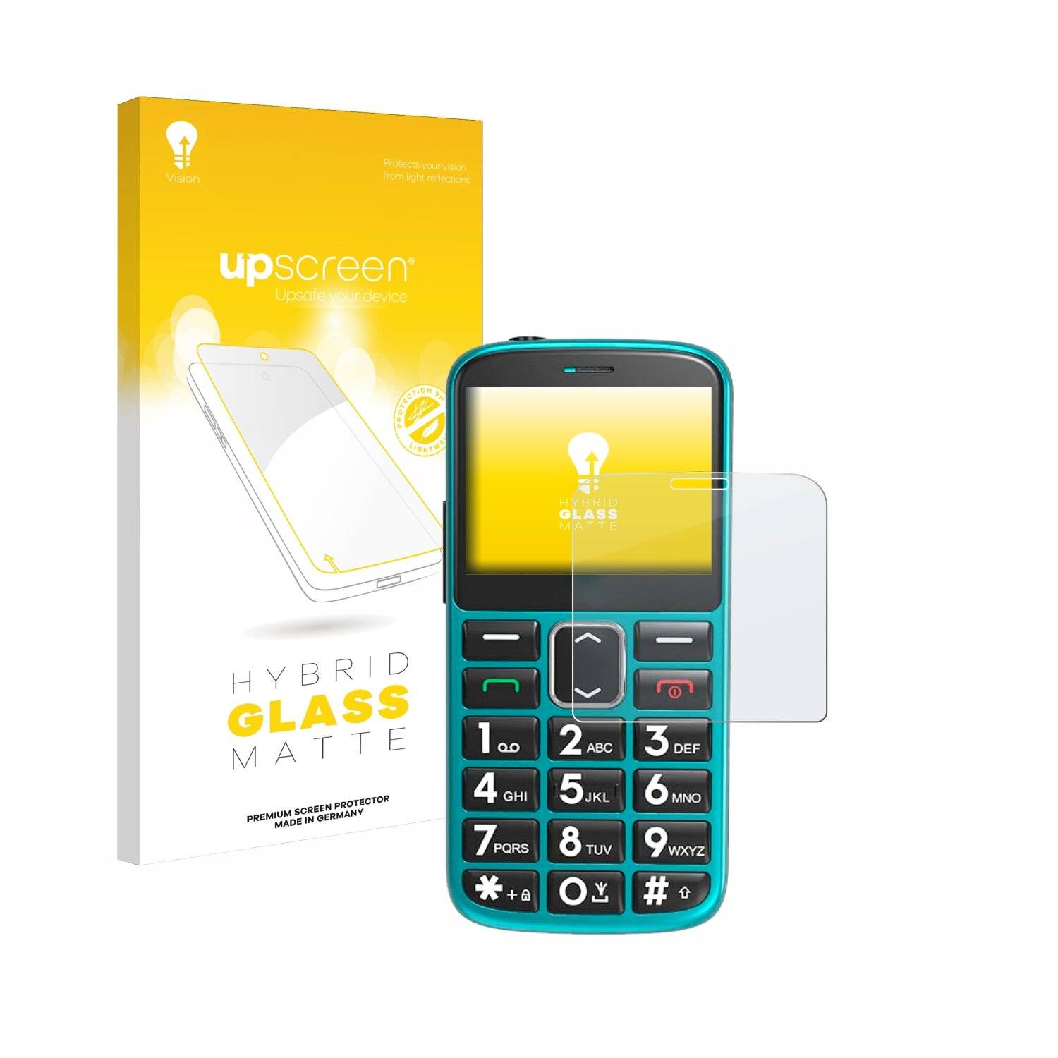 upscreen Hybrid Glas Matt Panzer-Folie für Uleway