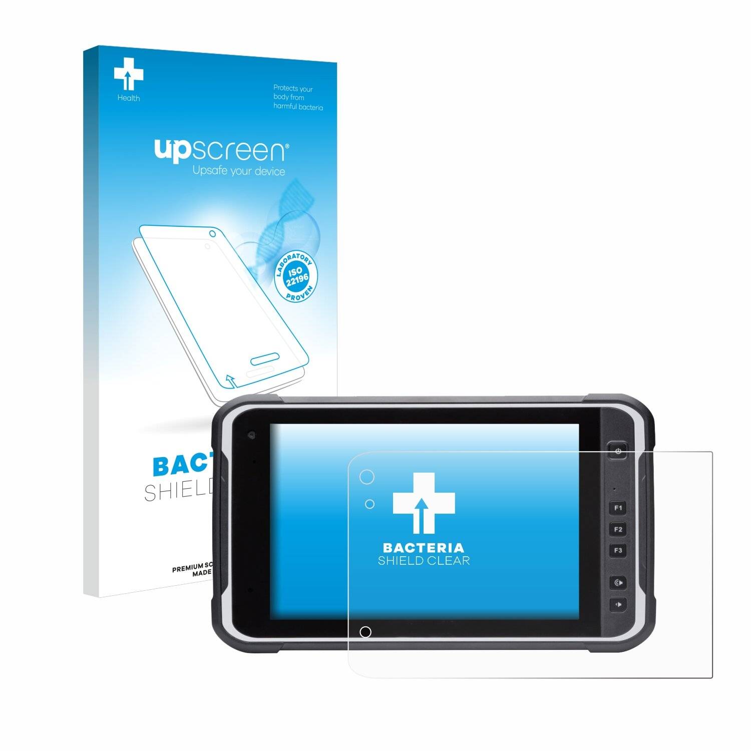 upscreen Bacteria Shield Schutzfolie für Handheld Algiz RT8 -
