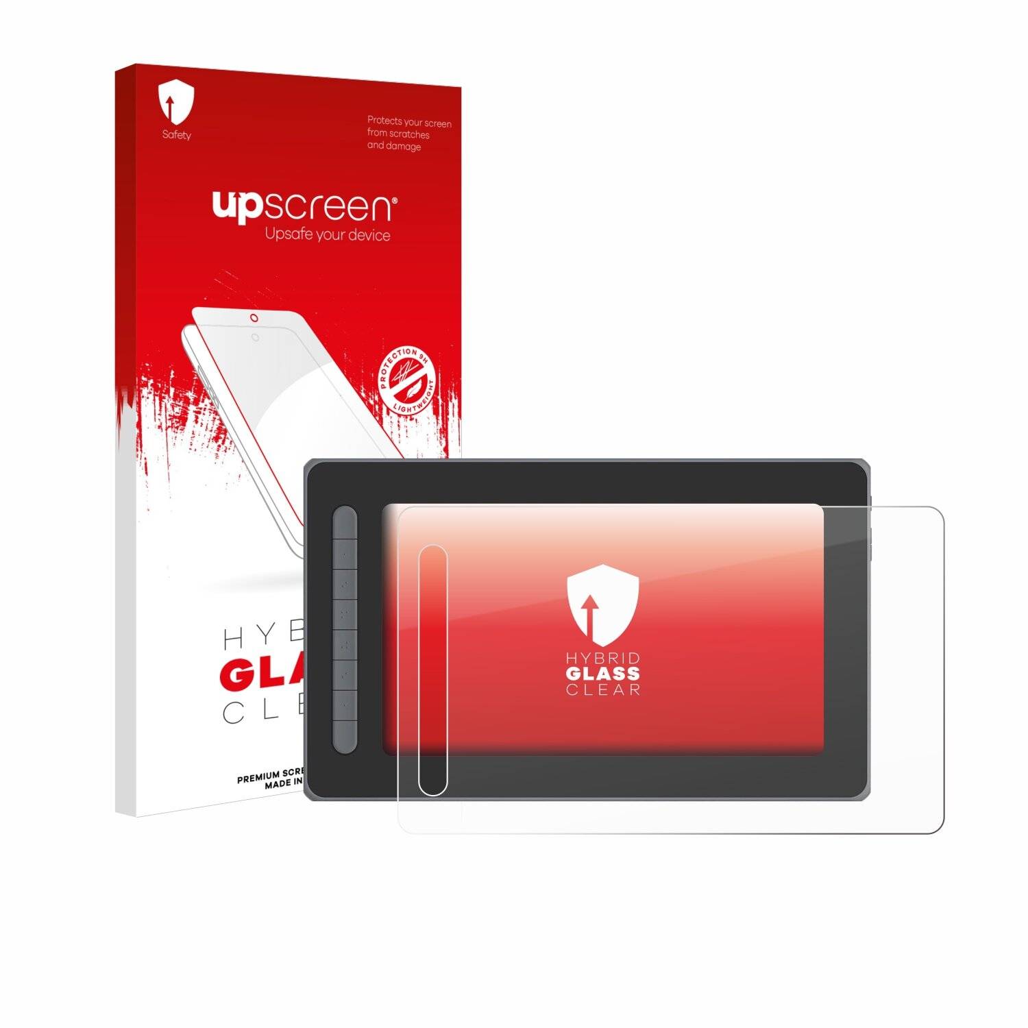 upscreen Hybrid Glas Panzer-Folie für XP-Pen Artist 12 (2.
