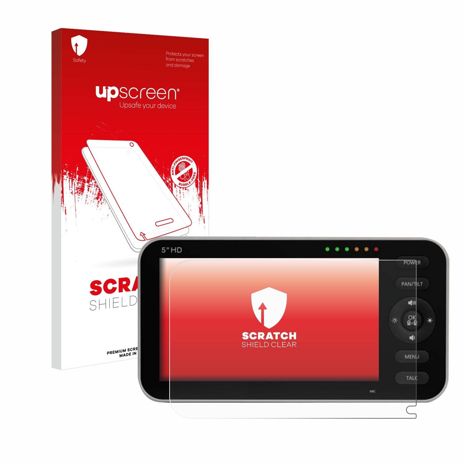upscreen Scratch Shield Schutzfolie für GHB SM50B Modell