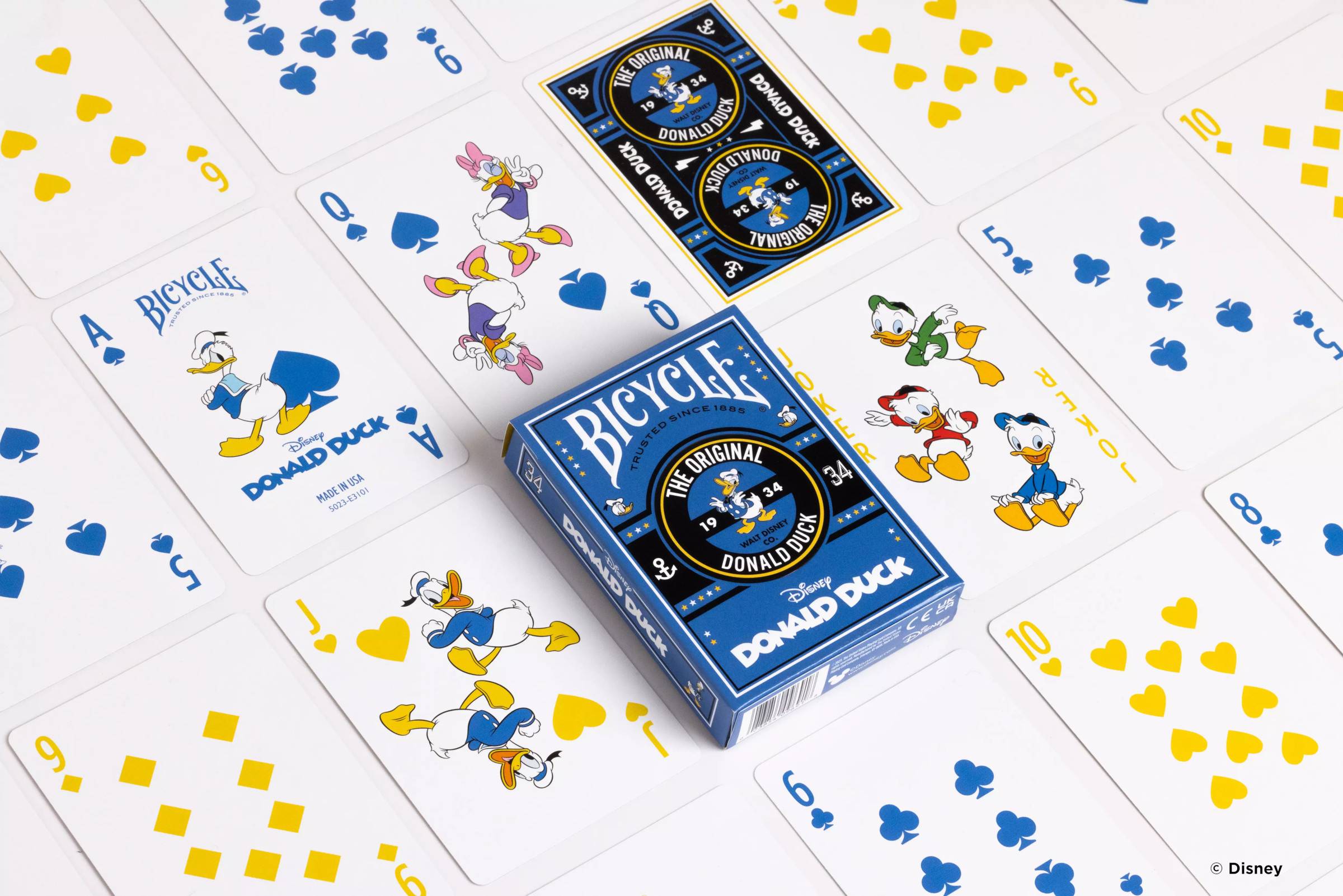Bicycle® Kartendeck - Disney Donald Duck Kartenspiel Spielkarten Pokerkarten