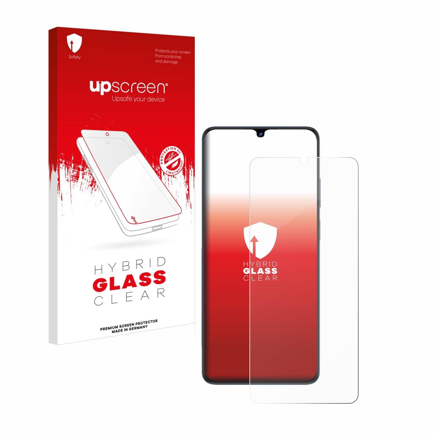 upscreen Hybrid Glas Panzer-Folie für ZTE Blade V50