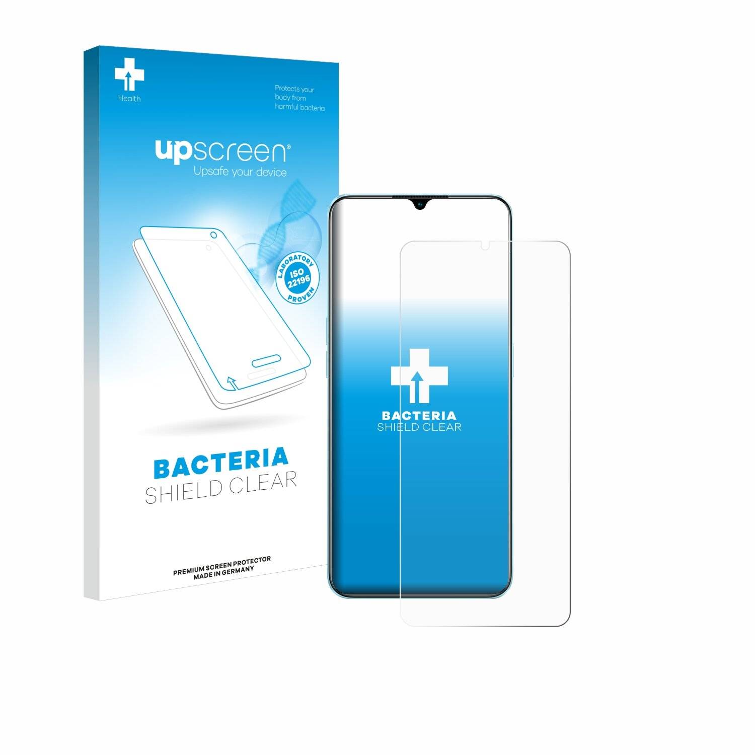upscreen Bacteria Shield Schutzfolie für Oppo A78 5G -