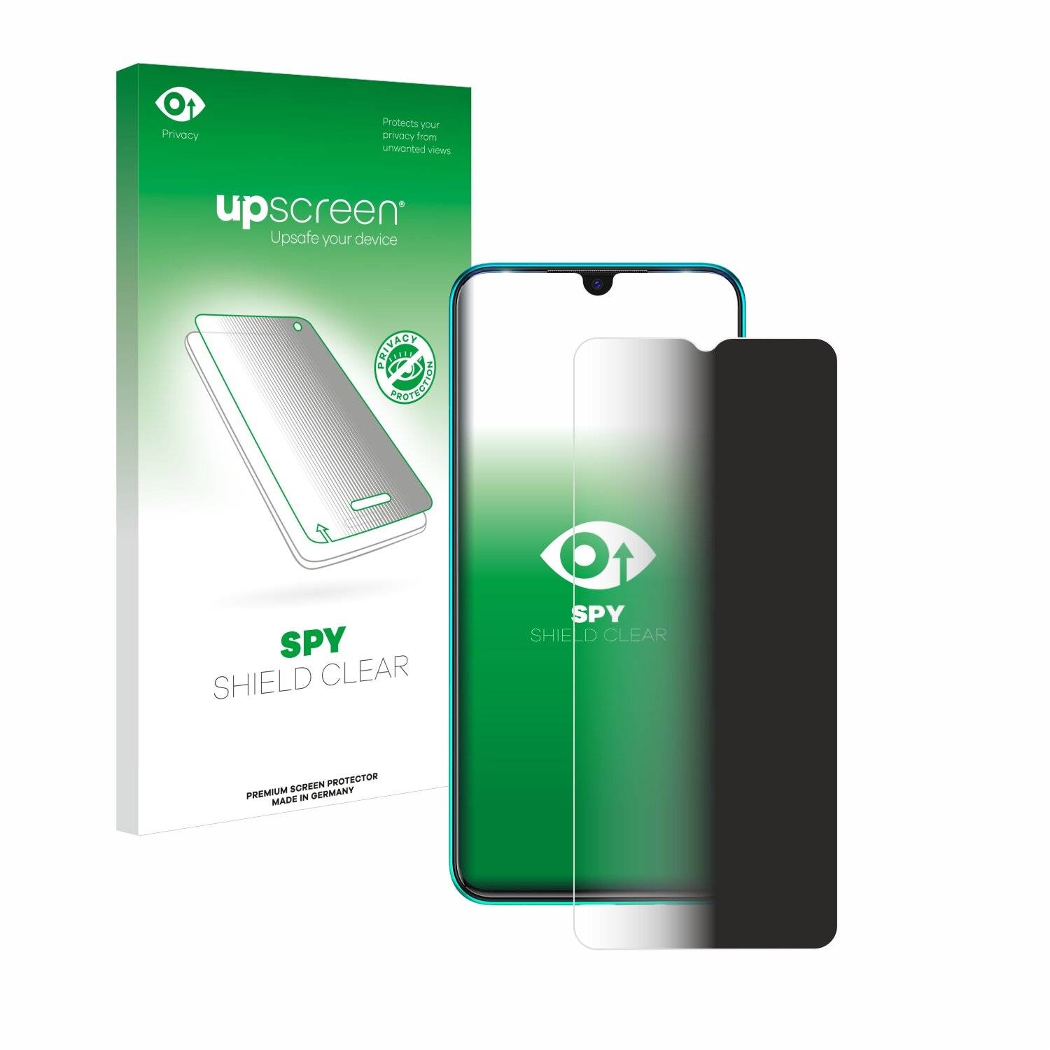 upscreen Spy Shield Sichtschutz-Folie für Tecno Spark