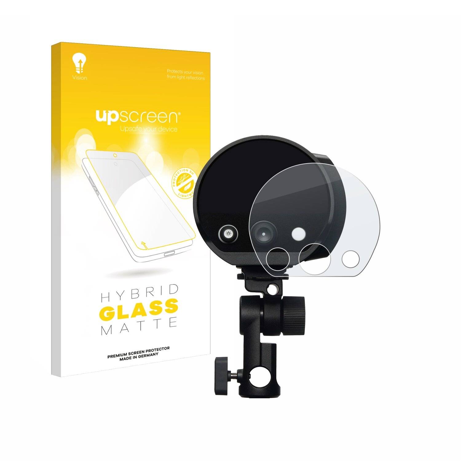 upscreen Hybrid Glas Matt Panzer-Folie für Profoto