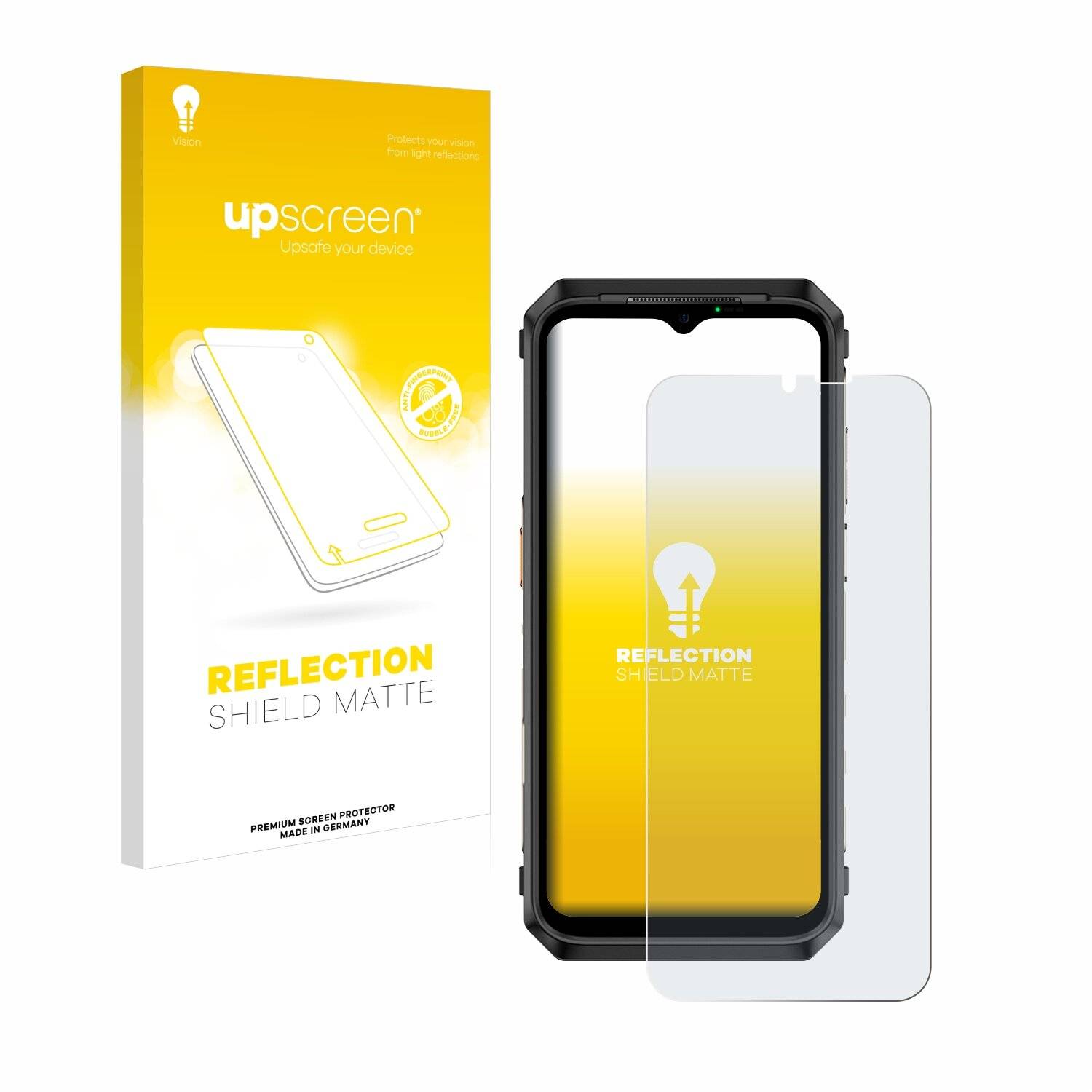 upscreen Reflection Shield Matt Schutzfolie für Ulefone Power Armor 18T
