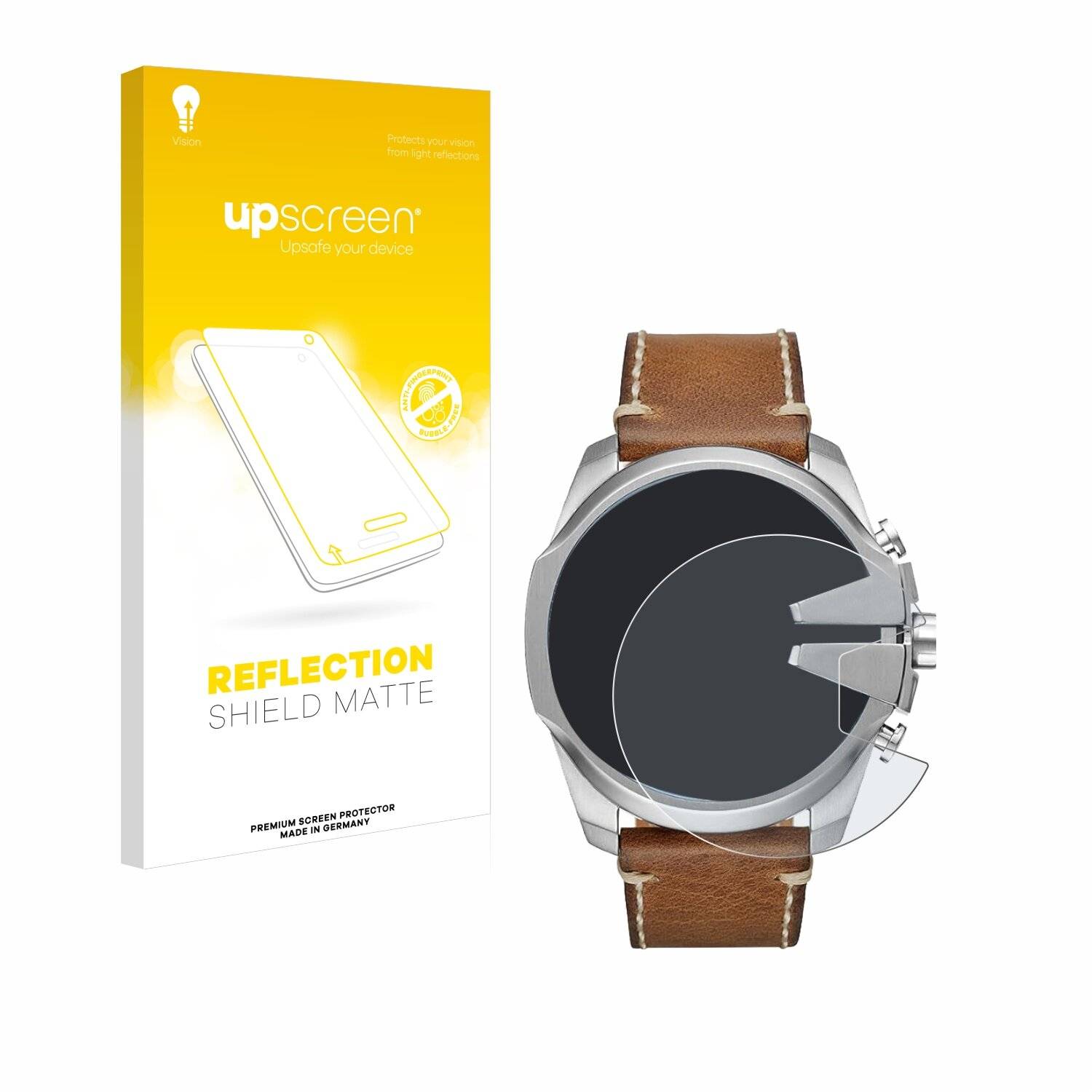 upscreen Reflection Shield Matt Schutzfolie für Diesel Mega