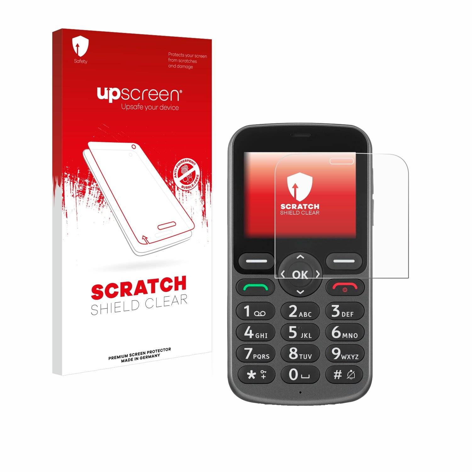 upscreen Scratch Shield Schutzfolie für Doro