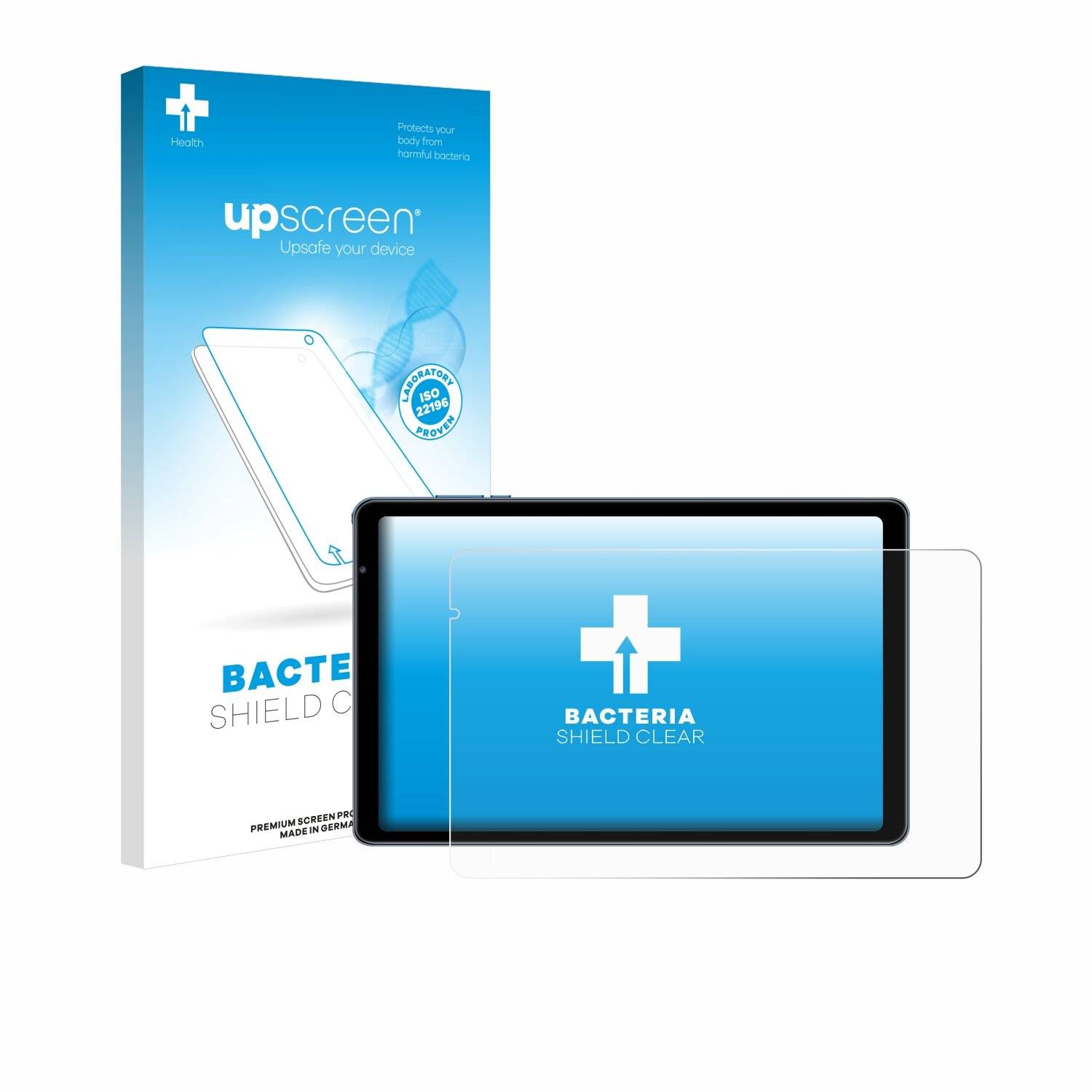 upscreen Bacteria Shield Schutzfolie für Sebbe S22 10.1 -