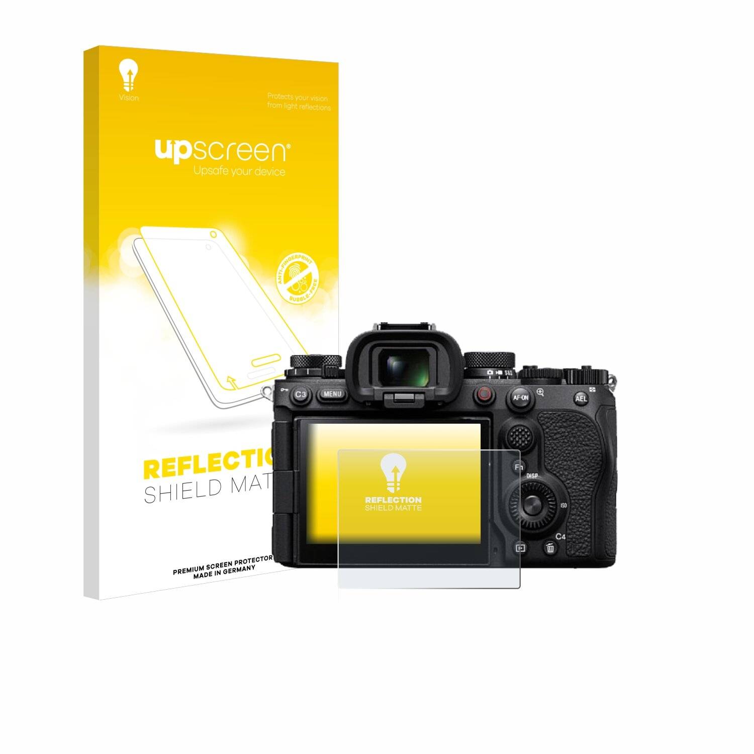 upscreen Reflection Shield Matt Schutzfolie für Sony Alpha 9