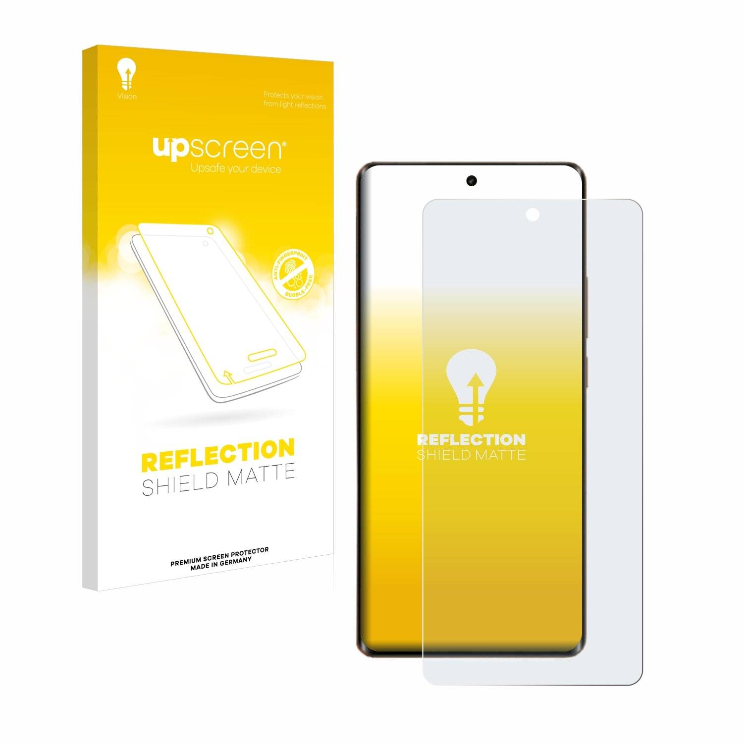 upscreen Reflection Shield Matt Schutzfolie für realme GT5