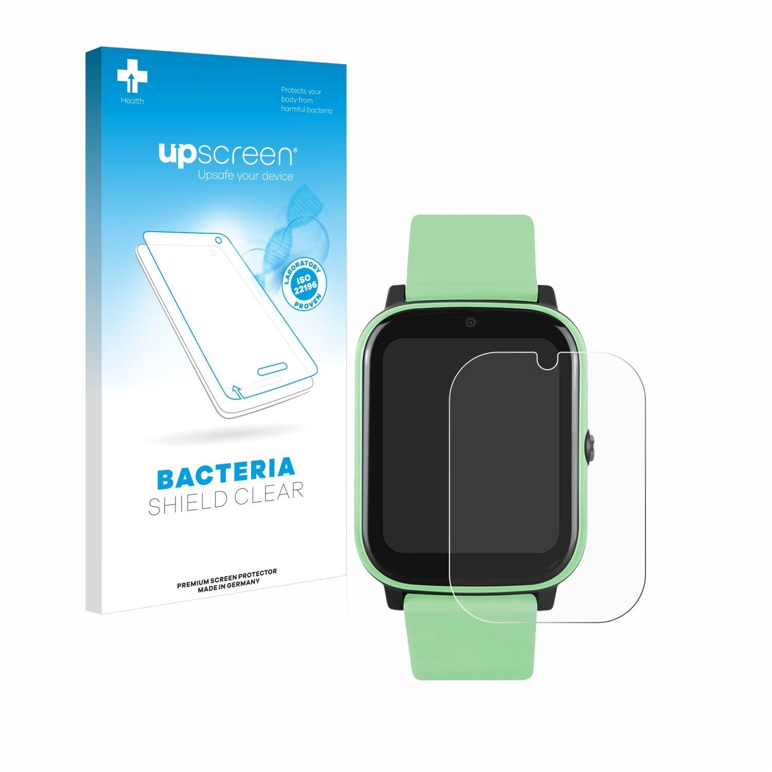 upscreen Bacteria Shield Schutzfolie für One2Track Connect NEXT -