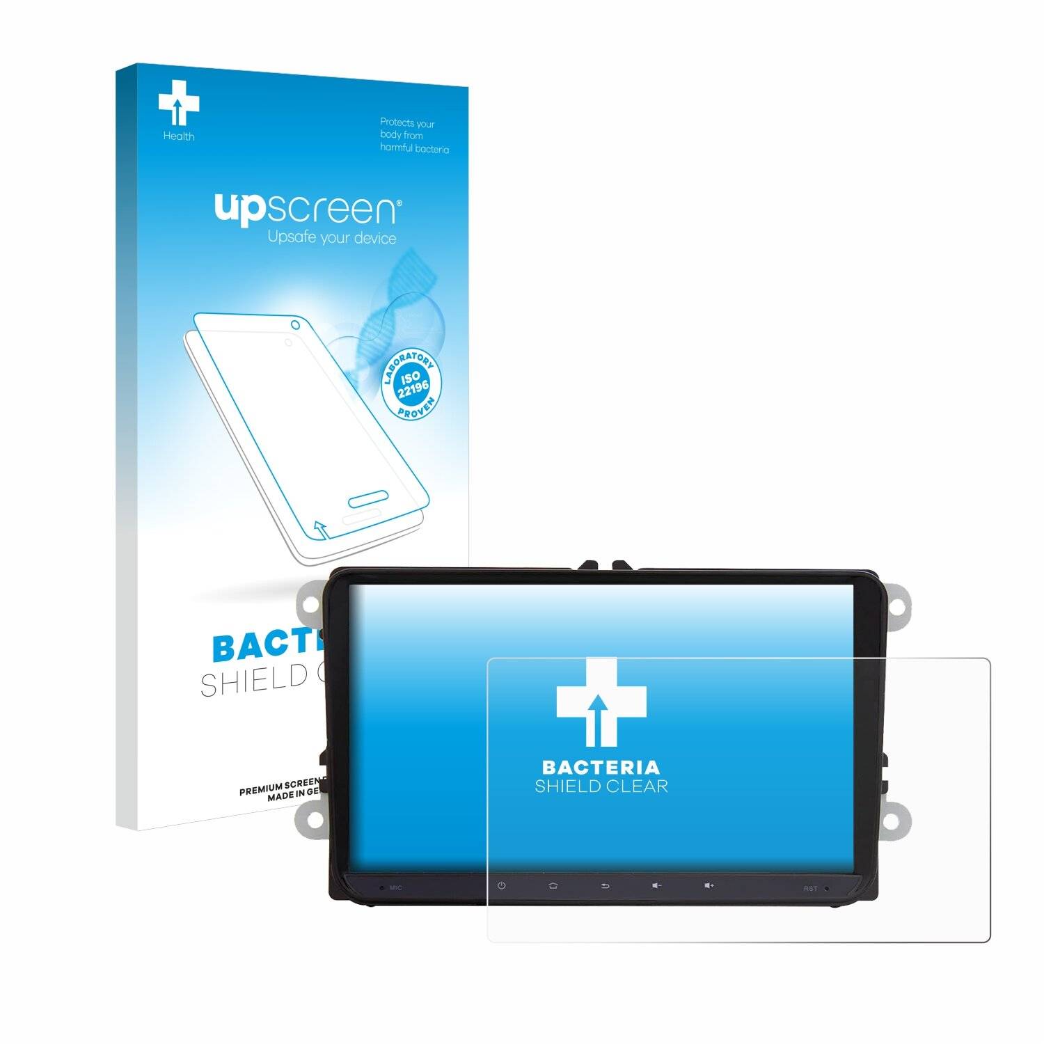 upscreen Bacteria Shield Schutzfolie für JF-Sound JF-039W6-X9C -