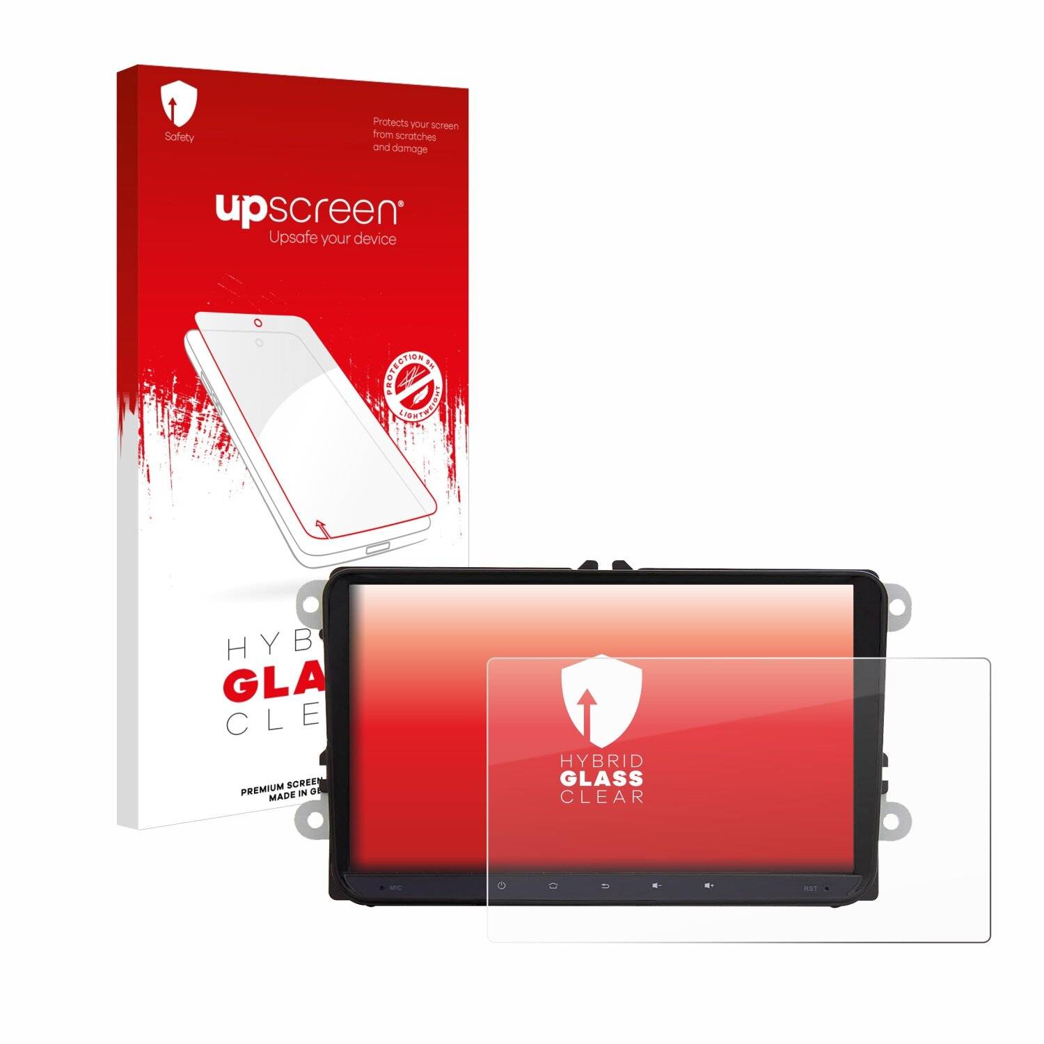 upscreen Hybrid Glas Panzer-Folie für JF-Sound