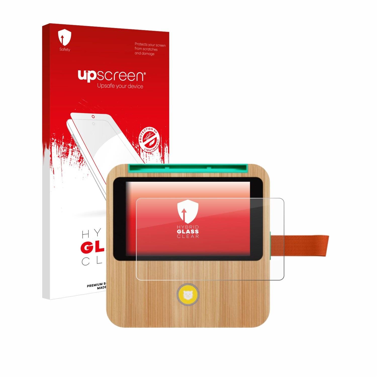 upscreen Hybrid Glas Panzer-Folie für tigerbox TOUCH