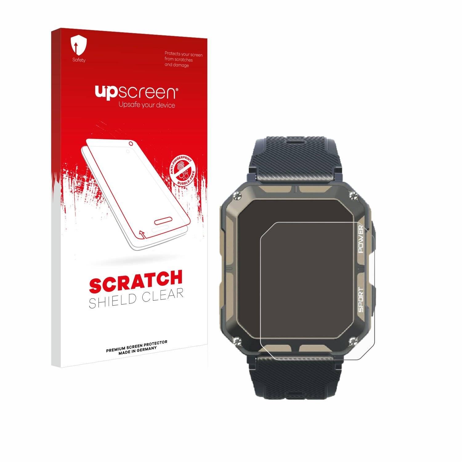upscreen Scratch Shield Schutzfolie für Blackview C20Pro