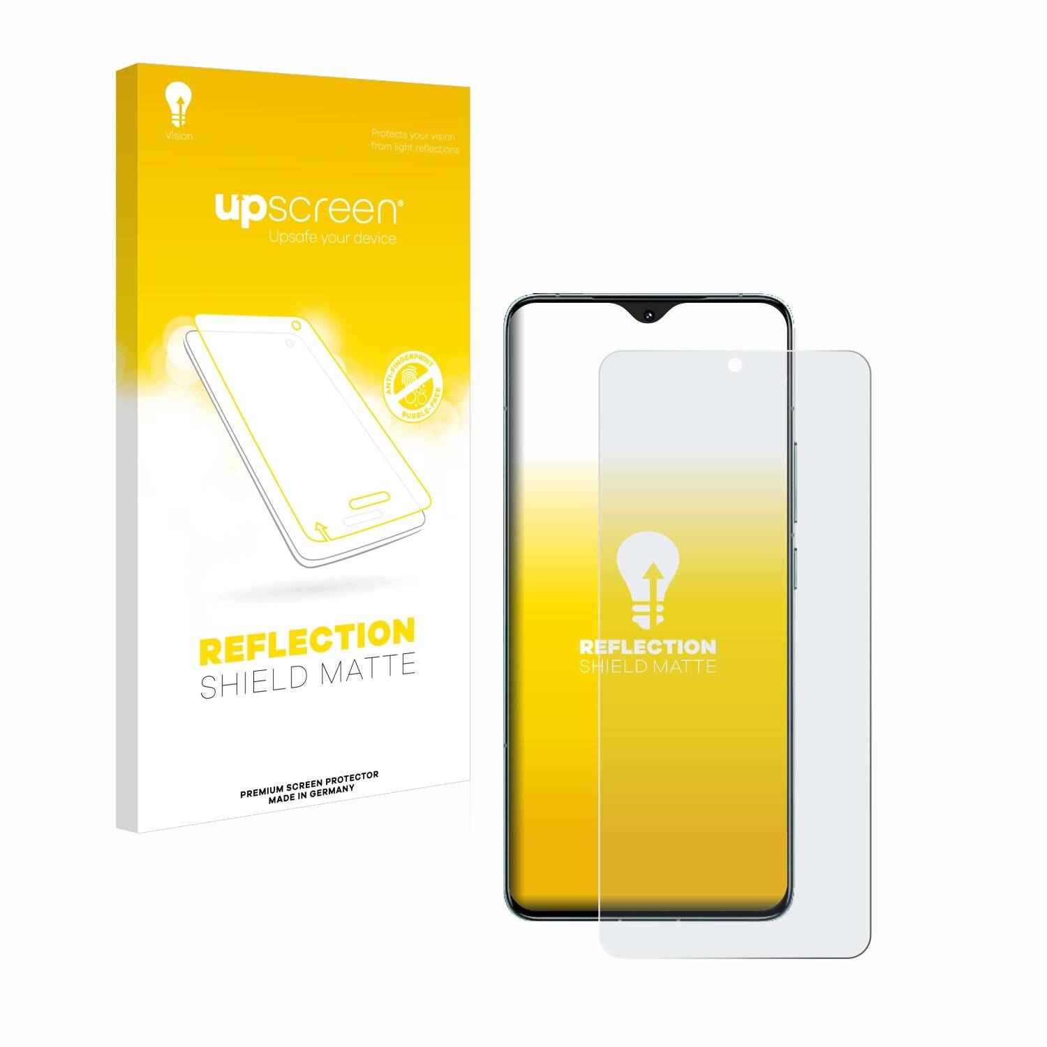 upscreen Reflection Shield Matt Schutzfolie für Xiaomi Redmi K70