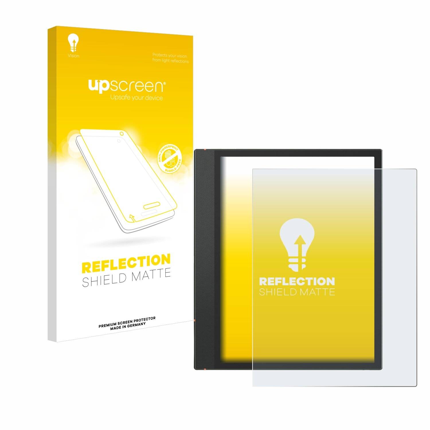 upscreen Reflection Shield Matt Schutzfolie für Onyx Boox Note Air