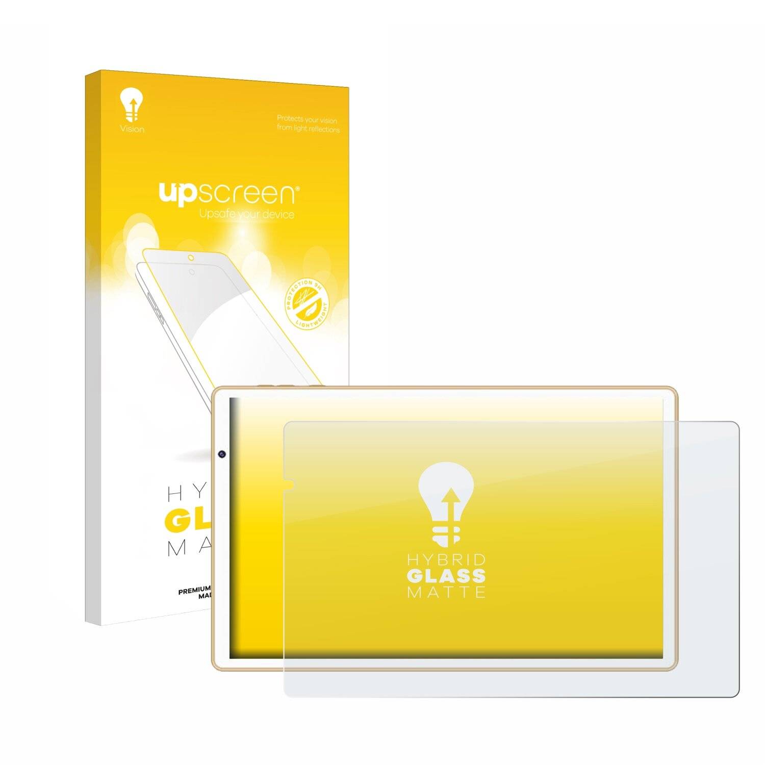 upscreen Hybrid Glas Matt Panzer-Folie für Facetel