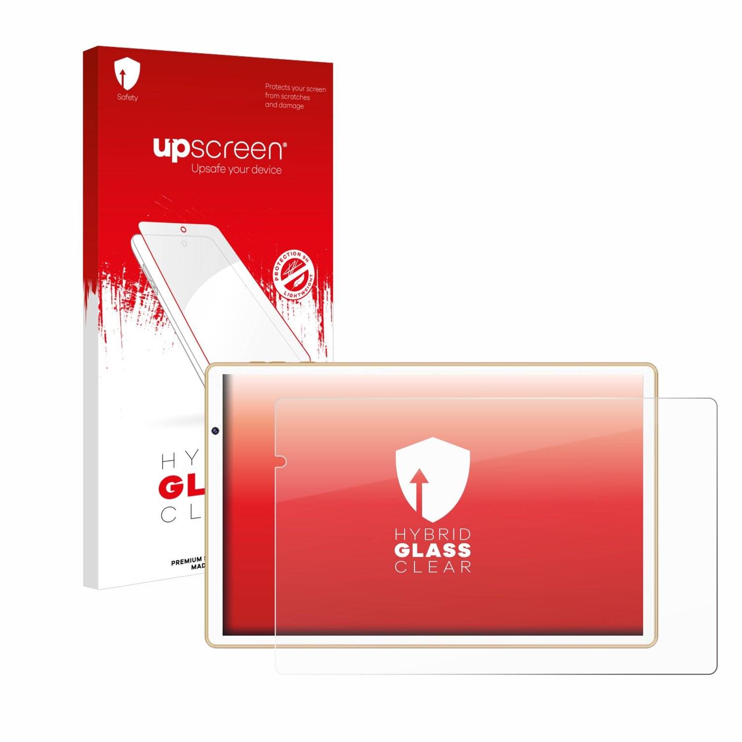 upscreen Hybrid Glas Panzer-Folie für Facetel