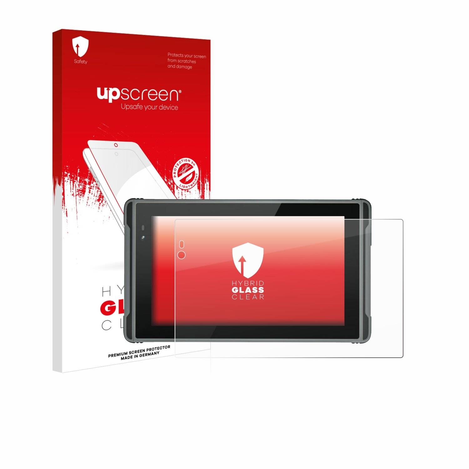 upscreen Hybrid Glas Panzer-Folie für Hugerock