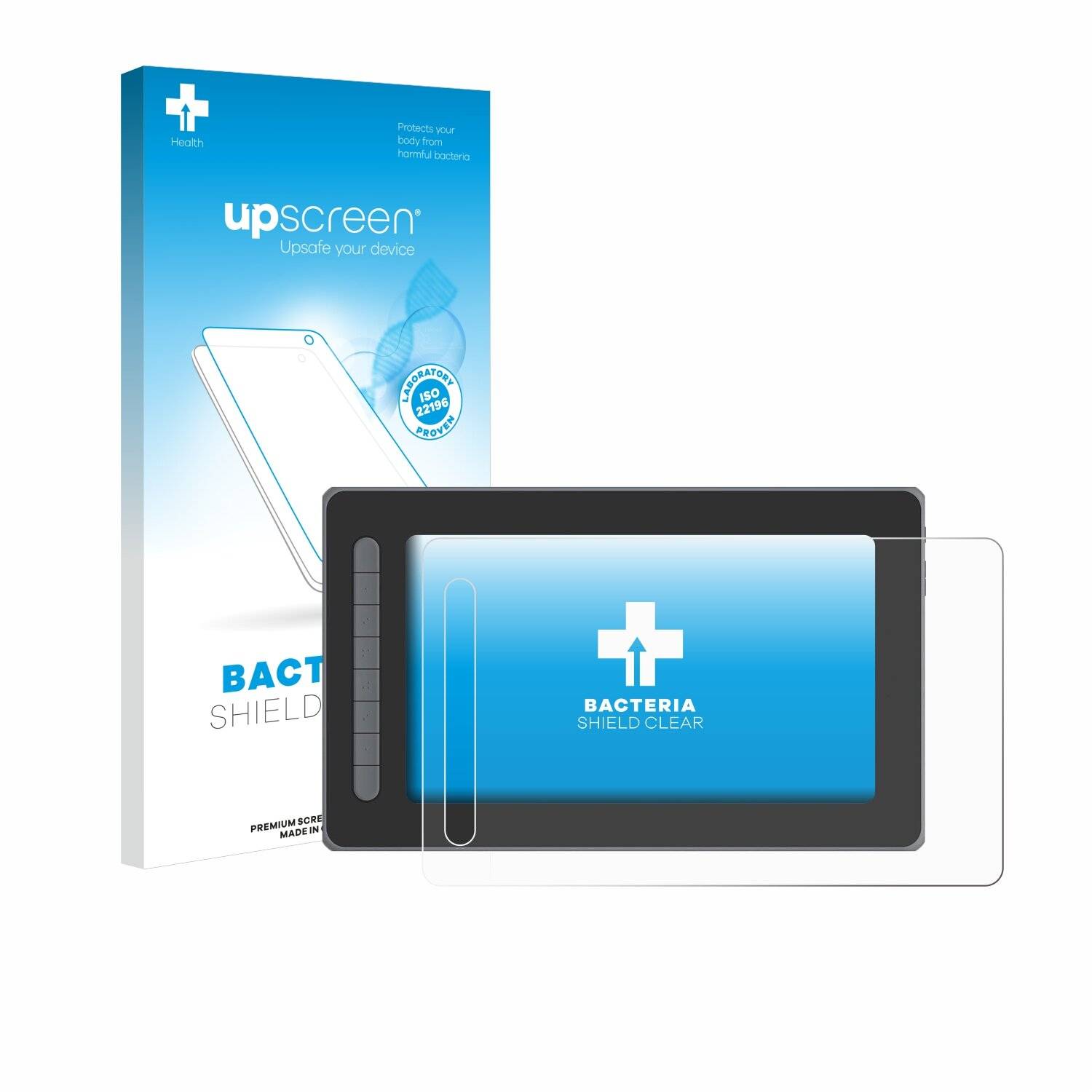 upscreen Bacteria Shield Schutzfolie für XP-Pen Artist 12 (2. Gen.) -