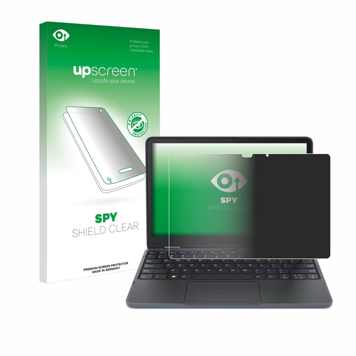 upscreen Spy Shield Sichtschutz-Folie für Lenovo 300w Yoga 11 (4.
