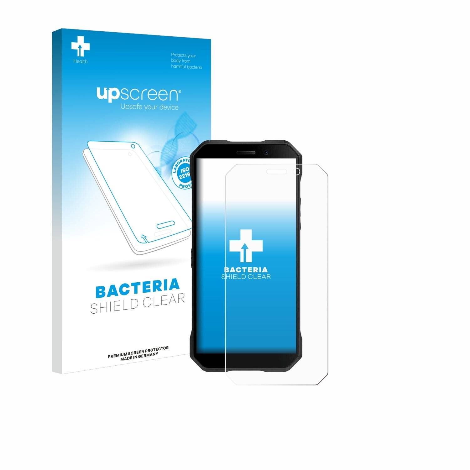 upscreen Bacteria Shield Schutzfolie für Doogee S61 Pro -