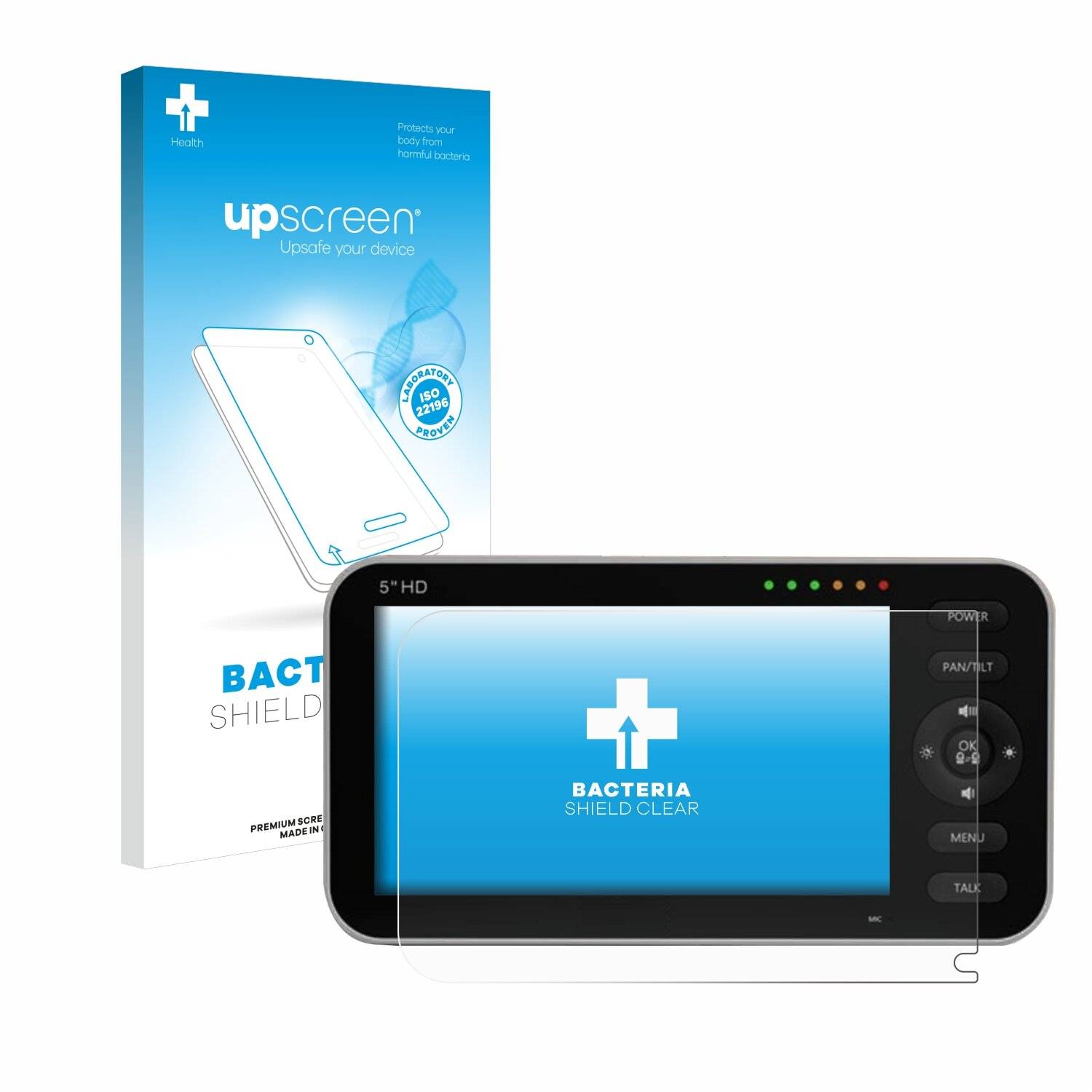 upscreen Bacteria Shield Schutzfolie für GHB SM50B Modell 2023 -