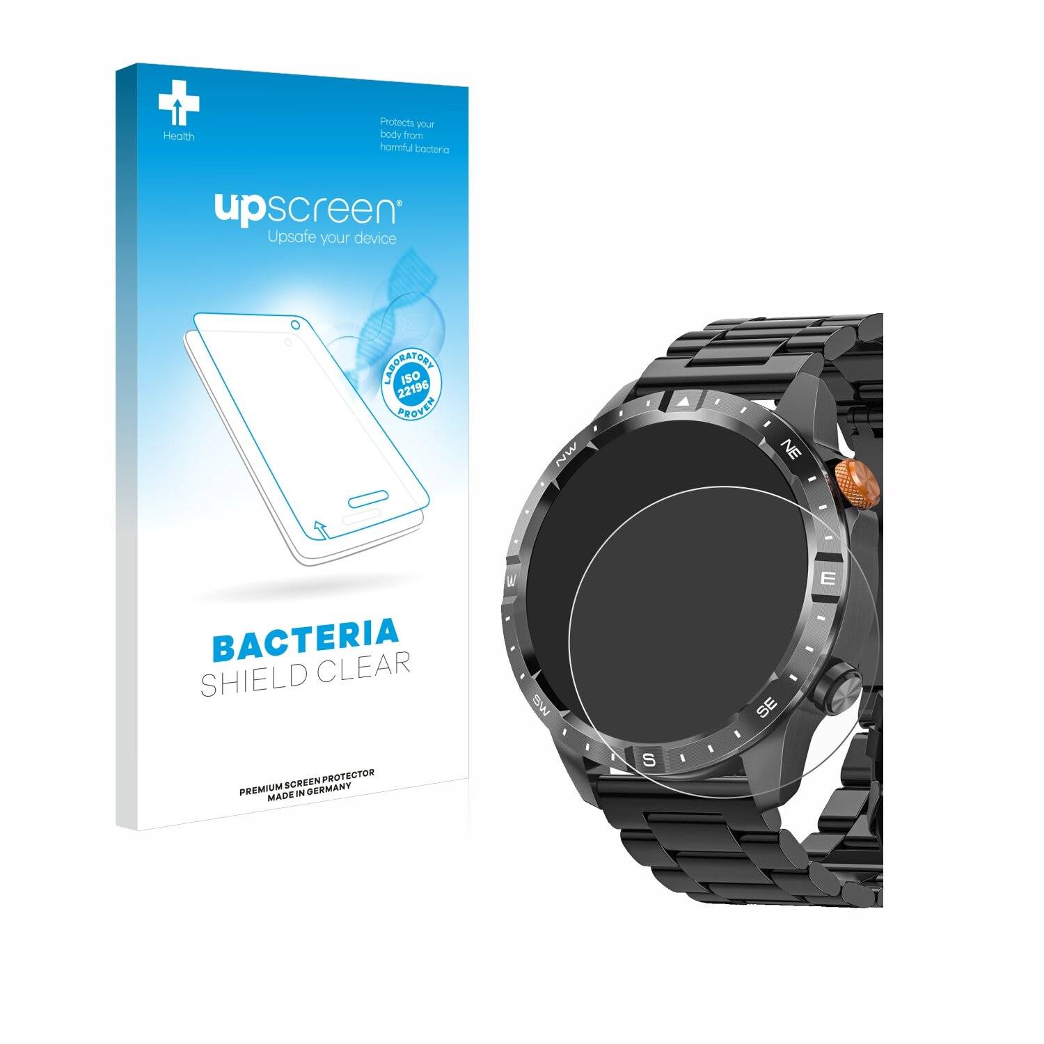 upscreen Bacteria Shield Schutzfolie für Swgota AK57 1.43 -