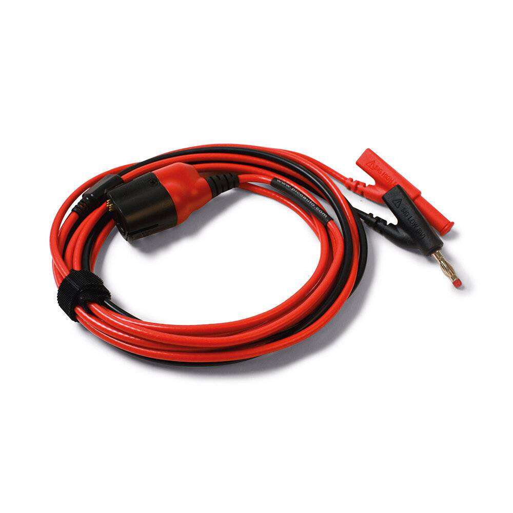 PicoBNC+ zu 4mm Messleitung 3m Rot - Automotive Oszilloskope