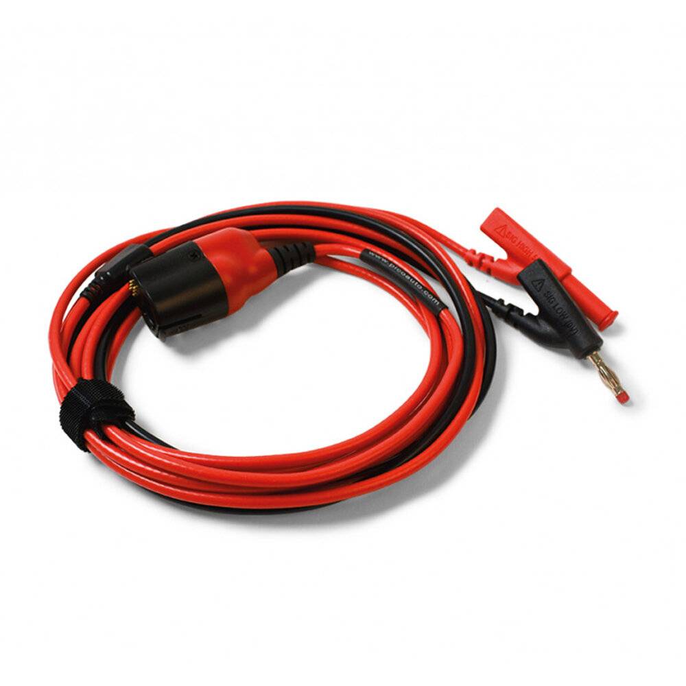 PicoBNC+ zu 4mm Messleitung 5m Rot - Automotive Oszilloskope