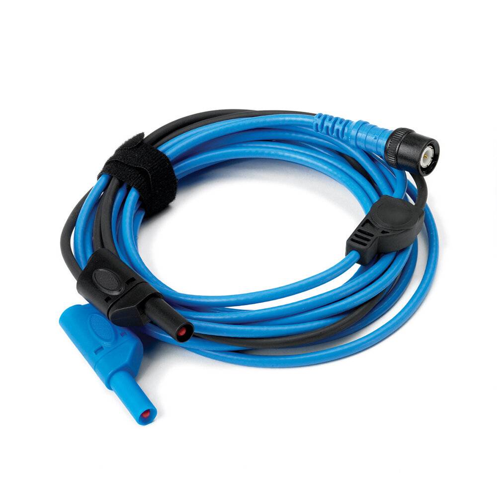 BNC zu 4mm Messleitung 5m Blau - Automotive Oszilloskope