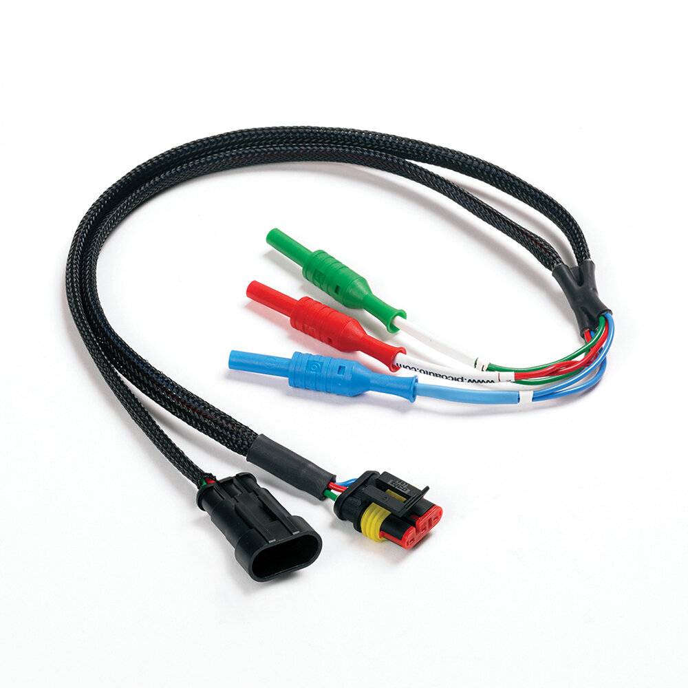 Breakout-Leitung 3-polig AMP Superseal - Automotive Oszilloskope