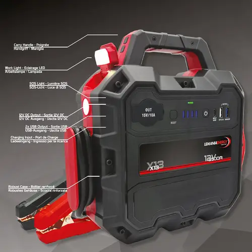 X13 Lithium Power Pack 12V - Ladegeräte X13 Lithium Power Pack 12V - Ladegeräte