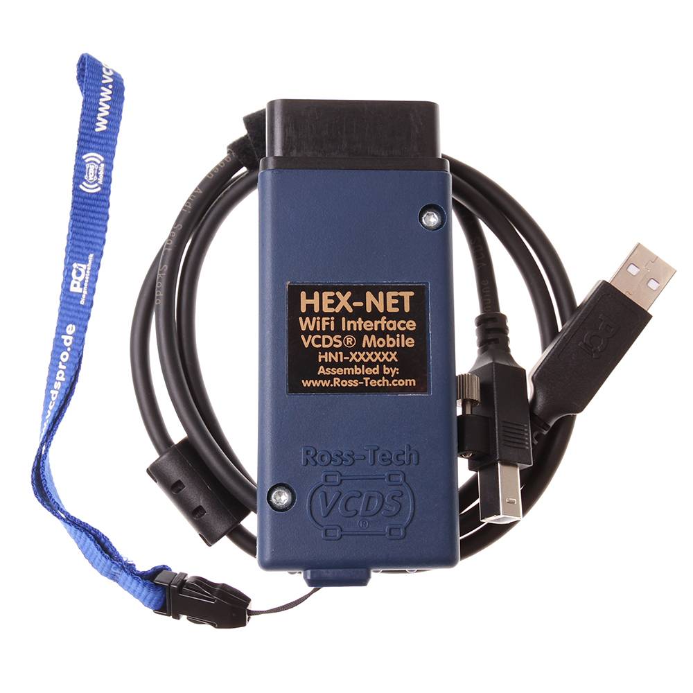 VCDS® HEX-NET® Servicekoffer inkl. Tablet (WIFI) Diagnosegerät für VW, Audi, Seat, Skoda, Cupra