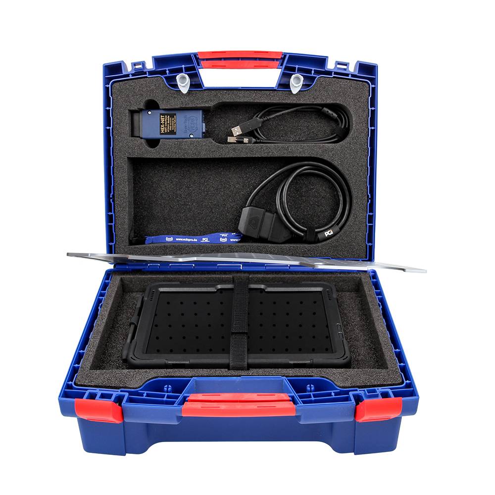 VCDS® HEX-NET® Servicekoffer inkl. Tablet, Software vorinstalliert (WIFI) Diagnosegerät für VW, Audi, Seat, Skoda, Cupra