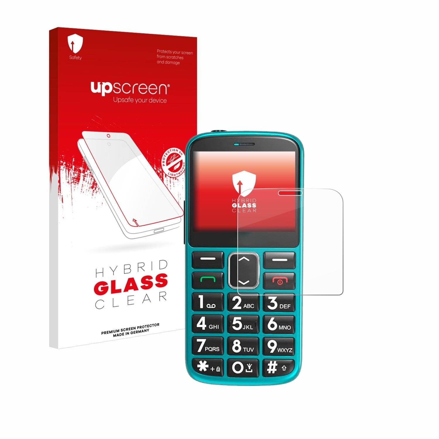 upscreen Hybrid Glas Panzer-Folie für Uleway