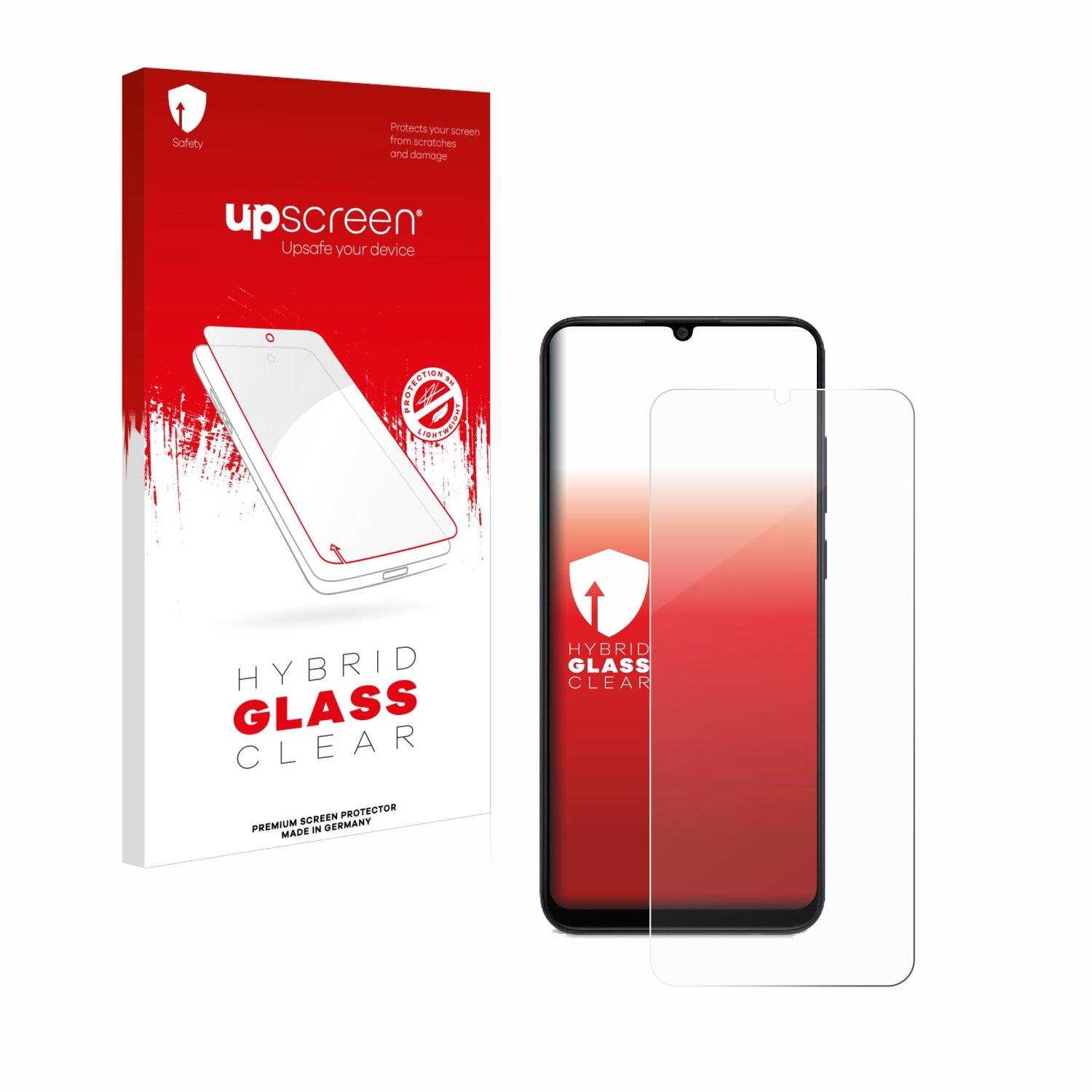 upscreen Hybrid Glas Panzer-Folie für Samsung Galaxy