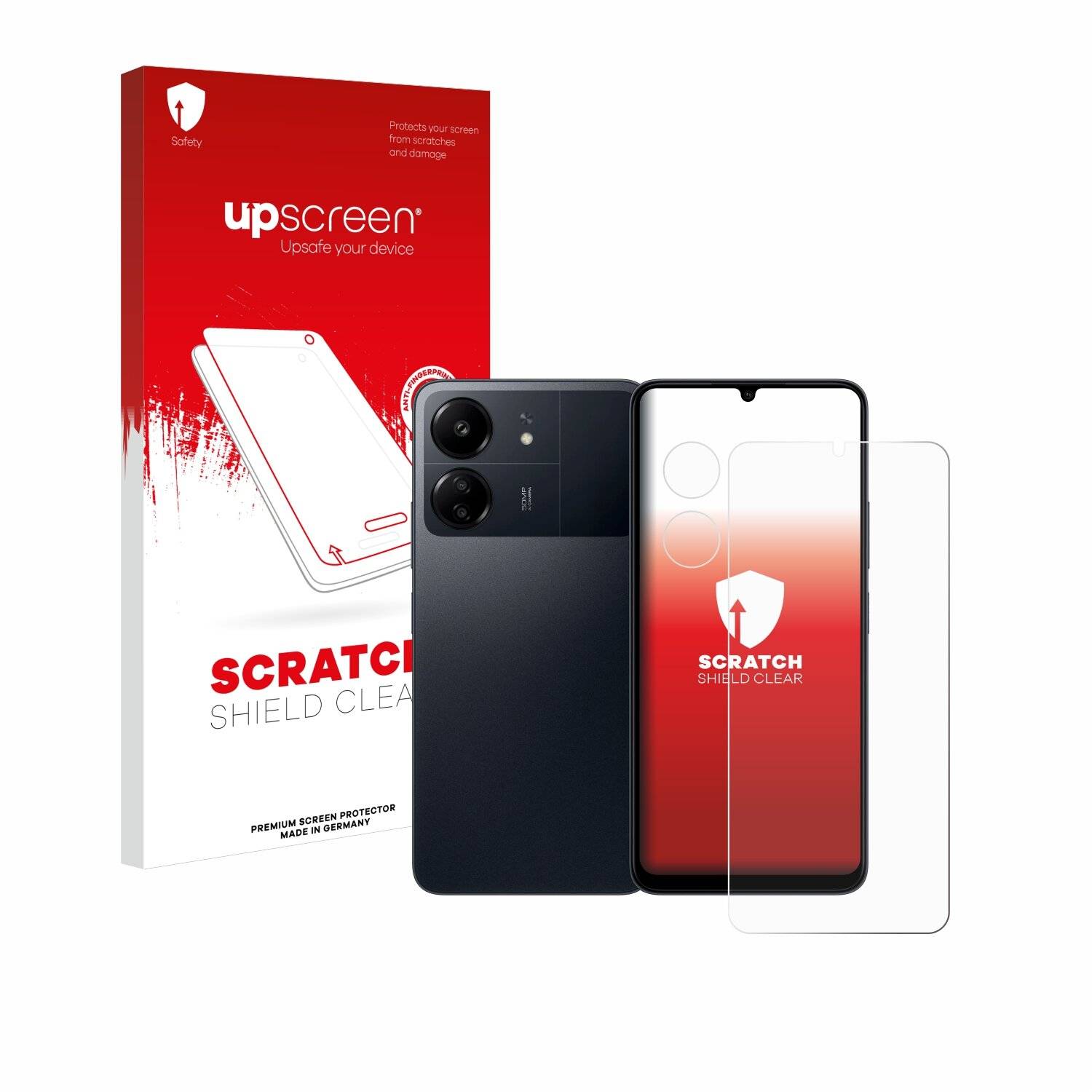upscreen Scratch Shield Schutzfolie für Xiaomi Poco C65