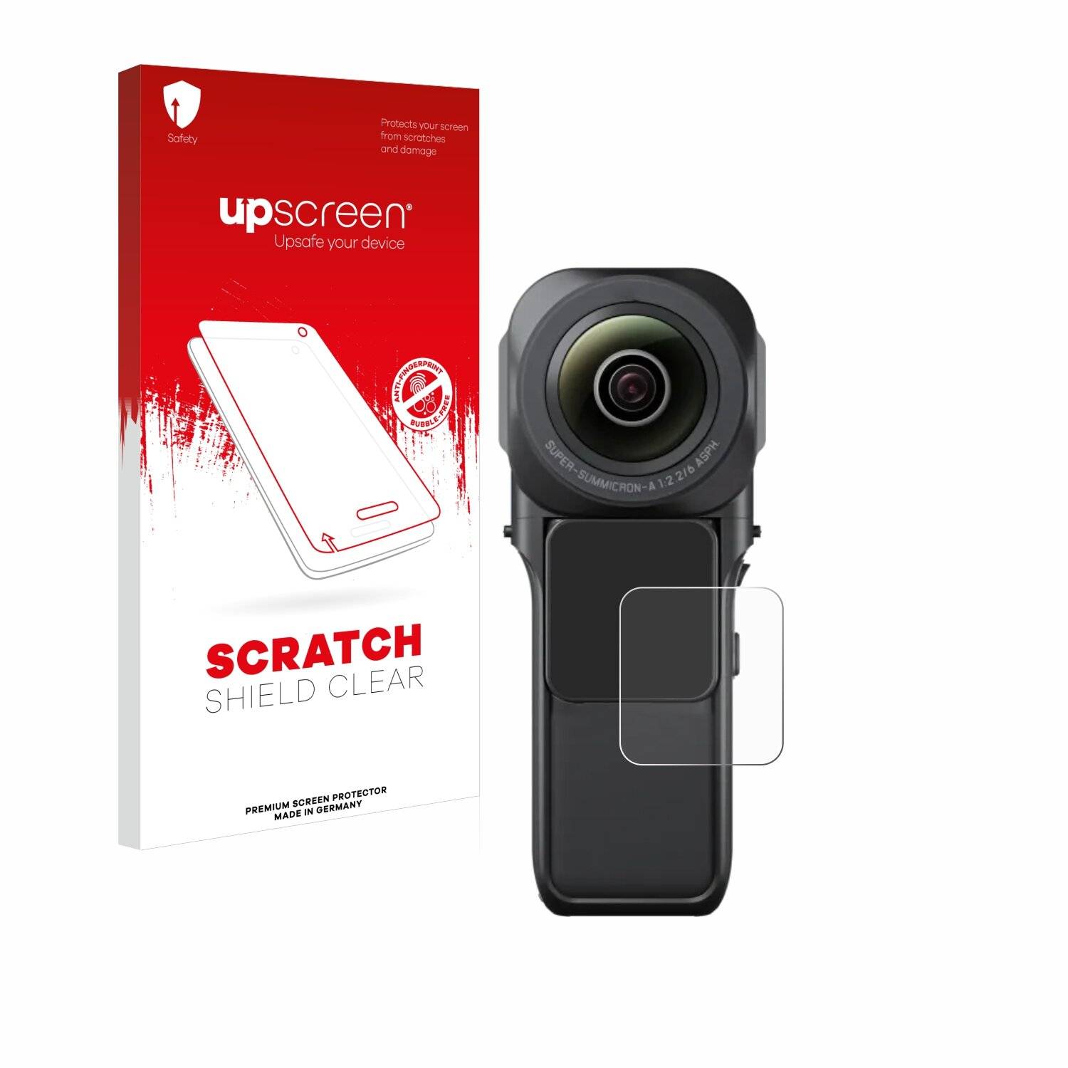 upscreen Scratch Shield Schutzfolie für Insta360 One RS 1-Zoll