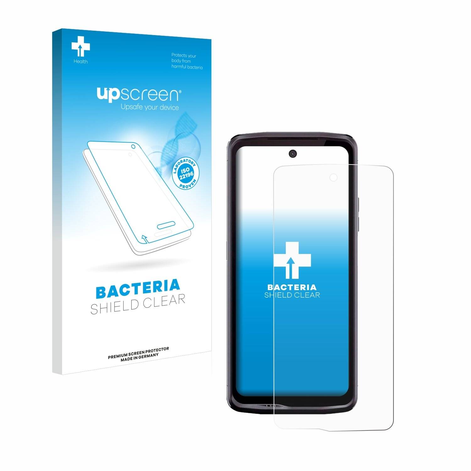 upscreen Bacteria Shield Schutzfolie für Crosscall Stellar X5 -