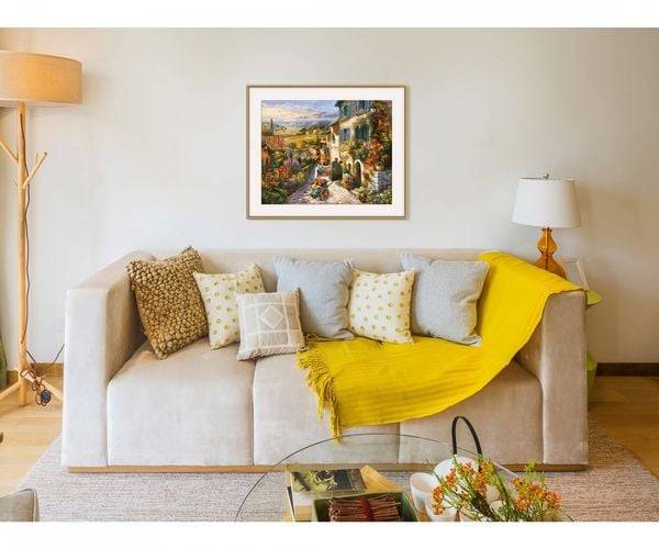 Schipper 609130879 - Malen nach Zahlen, Toskanische Idylle, 40 x 50 cm