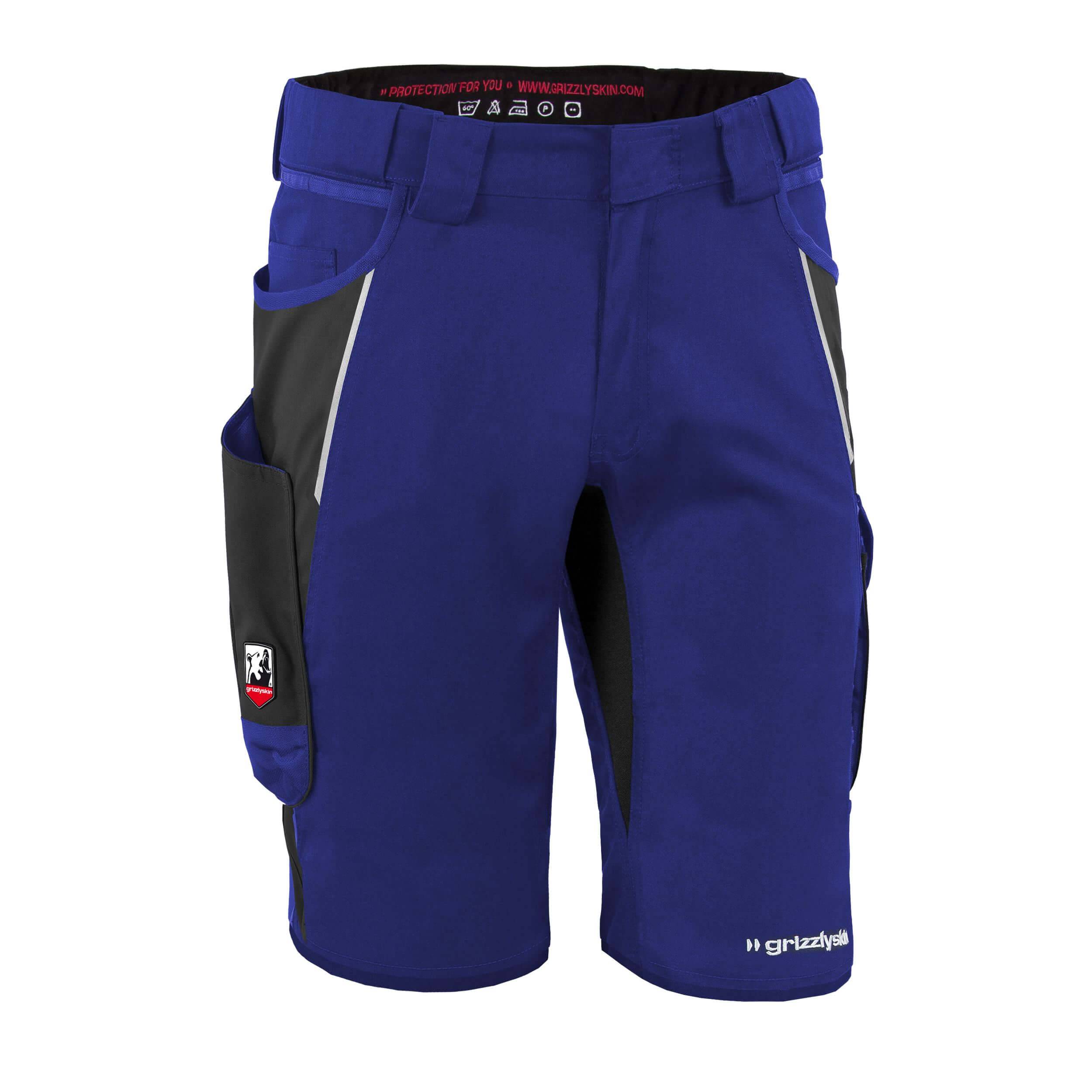 QUALITEX HIGH QUALITY WORKWEAR Shorts IRON - kornblau/schwarz - Herren: 74 Damen: 68