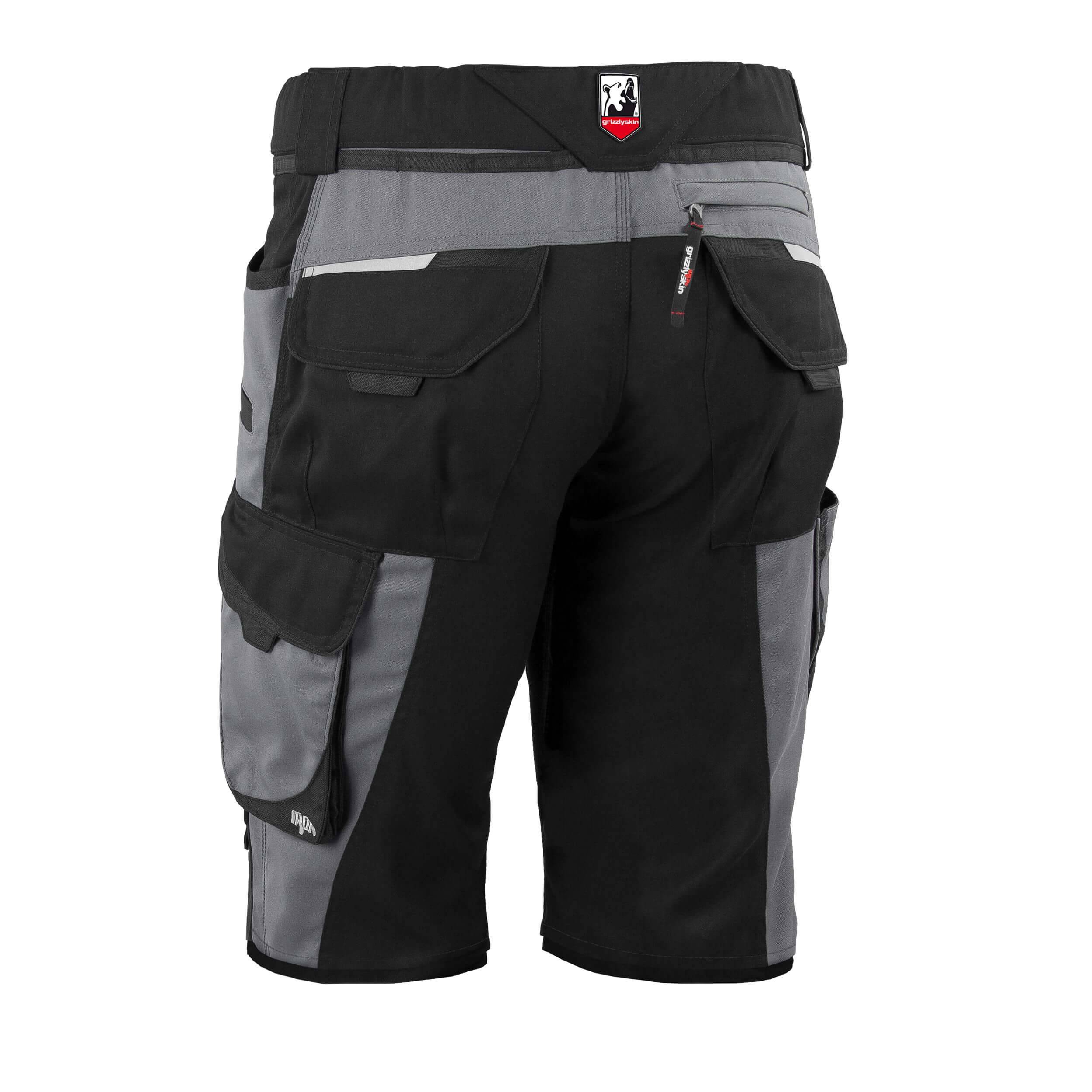 QUALITEX HIGH QUALITY WORKWEAR Shorts IRON - schwarz/grau - Herren: 72 Damen: 66