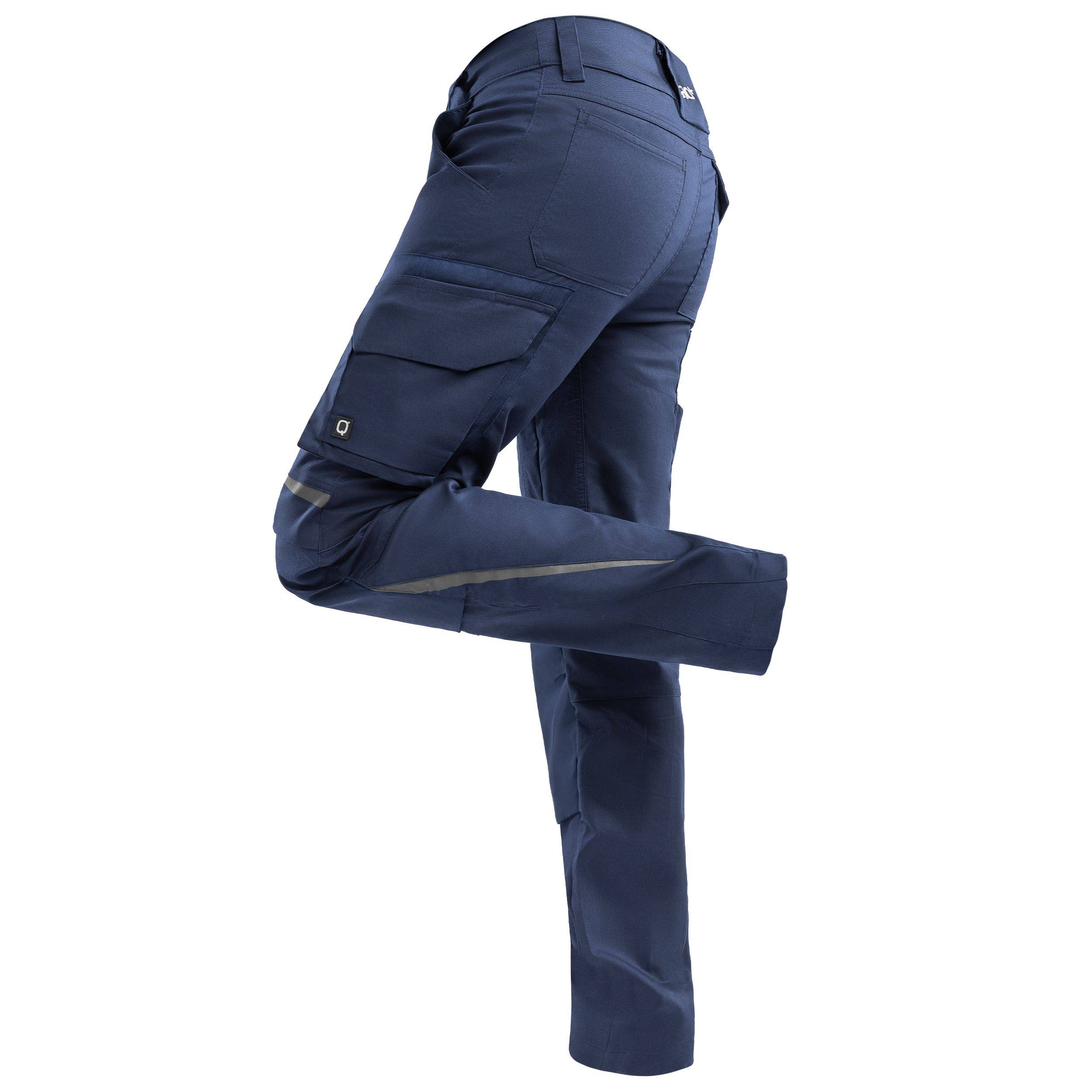 QUALITEX HIGH QUALITY WORKWEAR Bundhose PRO+ - marine - Herren: 58 Damen: 52